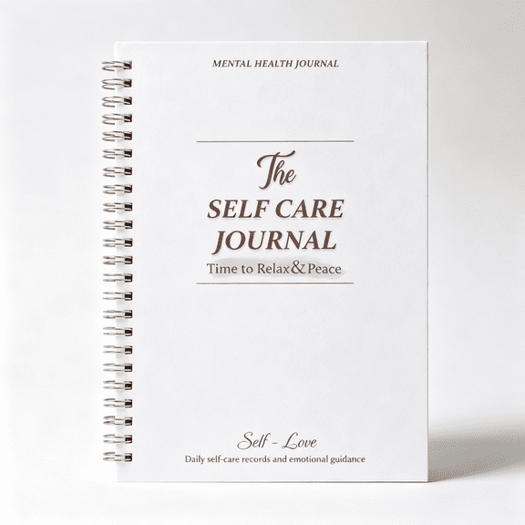 Daily Self Care Journal For Women - A5, Wellness Journal With Prompts - Goal Journal For Happiness,Mindfulness,Productivity & Personal Development - Reduce Stress & Improve Mental Health