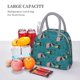 thumbnail image 5 of Fotbe Dachshund Dog Bolsa de Almuerzo con Estampado, Lonchera Aislada, Contenedor de Comida Reutilizable Tipo Cooler a Prueba de Fugas, 5 of 6