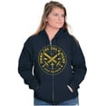 thumbnail image 4 of Keep Faith Christian Bible Scripture Zip Up Hoodie Men's Women's Brisco Brands S, 4 of 6