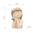 thumbnail image 3 of Macetas de cabeza Macetas Macetas suculentas Estatua Mesa decorativa Maceta de dibujos animados Maceta de bonsái para regalo de cumpleaños Sala de Estilo C BLESIY Maceta de florero de busto, 3 of 8