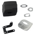 thumbnail image 2 of For Ported 61 268 272 272XP 268K 272S Exhaust Muffler Deflector Kit, 2 of 11
