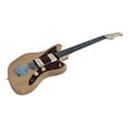 thumbnail image 3 of Monoprice Offset OS40 DLX Plus Alder Electric Guitar with Gig Bag - Natural, Alder Body, Soapbar Pickups, Maple Neck - Indio Series, 3 of 6