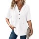 thumbnail image 1 of Sudaderas con capucha Dokotoo 2024 para mujer, punto gofrado, color blanco, talla L, 1 of 6