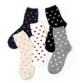 thumbnail image 2 of LIVEBEAR Korean Socks - Heart, Love, 2 of 7