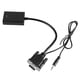 thumbnail image 3 of Cable Adaptador Convertidor Vga A Hdmi Digital Hd 1080P Línea De Audio Y Video Señal Analógica Monstrate EL008889-00, 3 of 6