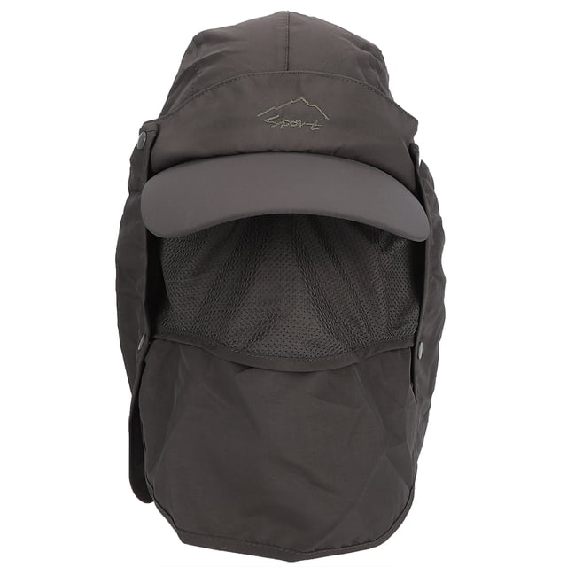 Chapeau de Soleil, Pêche, Sangles Réglables UV Protection, UV Résistant pour la Protection Solaire Chapeau de Pêche Militaire Vert Taille Libre