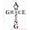 Chocolate Brown, variant on Amazing Grace Cross Vinyl Letters Art Religious Wall Sticker Décor 17x23-Inch Black