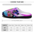 thumbnail image 2 of Mens Cozy Slippers Teen Titans Go Warm Soft Plush Slipper Slip-on House Shoes for Home Indoor Outdoor, 2 of 7