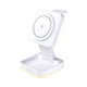 thumbnail image 2 of Cargador inalámbrico plegable, 15W, magnético, 3 en 1, luz LED, Blanco, 2 of 7