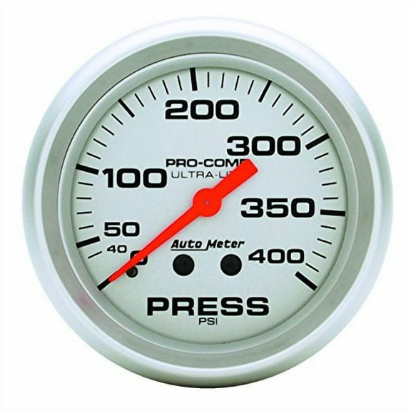 Auto Meter 4424 Ultra-Lite Mechanical Pressure Gauge