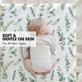 thumbnail image 4 of Bimocosy Crib Sheets Fitted 4 Pack for Baby Boys & Girls, Soft Microfiber Toddler Bed Sheets for Standard Crib & Toddler Mattresses 52'’ x 28'' (Floral), 4 of 6