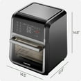 thumbnail image 2 of Chefman 6-in-1 Multifunctional Air Fryer Oven w/ 12 Qt Capacity, Digital Touchscreen - Black, 2 of 10