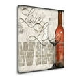 thumbnail image 2 of Tangletown Fine Art 'Live Love Wine' Graphic Art Print on Canvas, 2 of 2