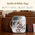 thumbnail image 7 of Xixirimido Japanese Dragon Cherry Blossom Print Quilted Bible Cover Bible Case for Women, Large Bible Carrying Case with Handle, Bible Study Supplies & Christian Gift for Men, 7 of 7