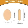 thumbnail image 6 of RAGUPEL 2026 New Oval Puff Beauty Egg Foundation Sponge Oval Makeup Sponges Professional Makeup Sponge for Eye Foundation Blush Application Forehead Cheeks, Dry and Wet (Skin Tone), 6 of 7