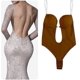 thumbnail image 1 of Body de mujer con espalda descubierta y escote en U, sujetador moldeador de cuerpo sin espalda, 1 of 5