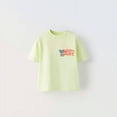 thumbnail image 1 of Camiseta de marca para niños, ropa de verano, disfraz de bebé, camisa Base de cuello redondo, Tops de moda de nuevo diseño, estampado lindo, manga corta, 1 of 5