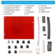 thumbnail image 3 of Placa de práctica de soldadura, kit de electrónica, placa de prototipo PCB, circuito de soldadura digital de 8 canales, 6V, 3 of 5