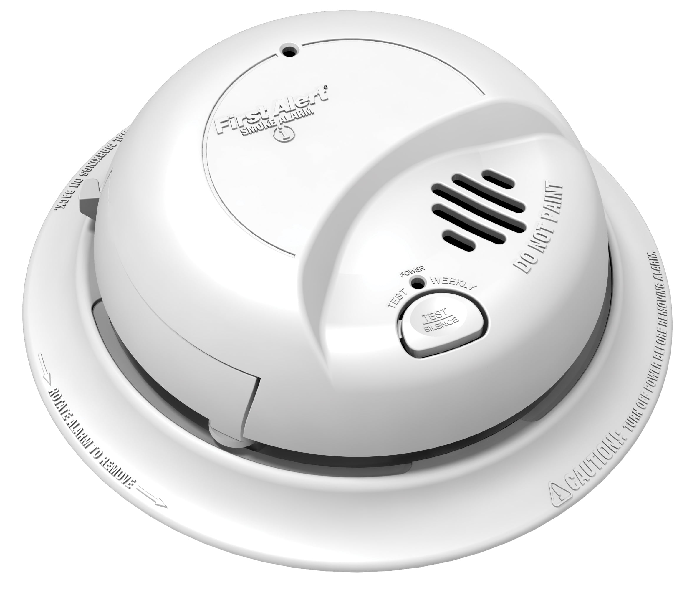 First Alert SC9120B Combination Carbon Monoxide & Smoke Alarm AC Power & Battery 