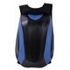 thumbnail image 1 of Mochila impermeable Bolsa de almacenamiento de gran capacidad Cáscara dura de PU con tira reflectante para montar Acampar Senderismo Estilo de fibra de carbono azul, 1 of 11