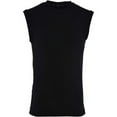 thumbnail image 2 of Nautica Mens Base Muscle Shirt - Cool Dry Fit Sleeveless Compression Shirt Athletic Workout Active Sports Spandex Black, 2 of 3