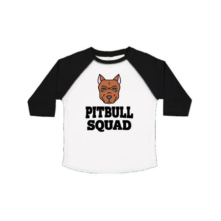 

Inktastic Dog Pitbull Squad Gift Toddler Boy or Toddler Girl T-Shirt