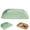 Green, variant on Waterproof PU Leather Cat Feeding Mat, Non-Slip Pet Food Mat with Raised Edge, BPA-Free Easy Clean Placemat for Small Dogs, 19.7"x13.8"
