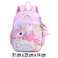 thumbnail image 1 of Mochila escolar para niños y niñas, bolsa escolar para niños, mochila escolar para adolescentes, Bolsa Escolar Kawaii primaria, Kit de clase pequeño impermeable, Rosa xuanjing  unisex, 1 of 2