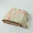 thumbnail image 5 of Hand Loomed Mud Cloth Blanket Handmade Throws and Blankets Ethnic Cotton Textile, Indian Cotton Throw, 5 of 5