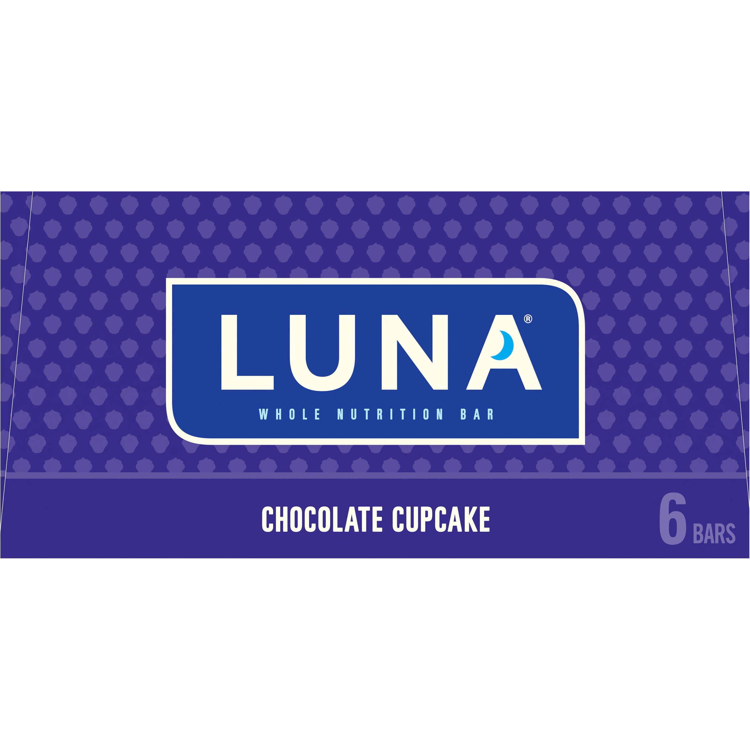 LUNA Protein Bar, Chocolate Cupcake Flavor, Gluten-Free, Non-GMO