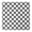 Gray And White, variant on Black White Geometric Checkered Pattern Square Fitted Tablecloth with Elastic Edge,Square Table Cover,Washable Elastic Table Cover for Home Kitchen Party Decor 34"x34"