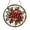Acrylic 3.5 Inch, variant on Vineyard Grapes Stained Glass Suncatcher for Window Decor, Rustic Kitchen Gift Idea