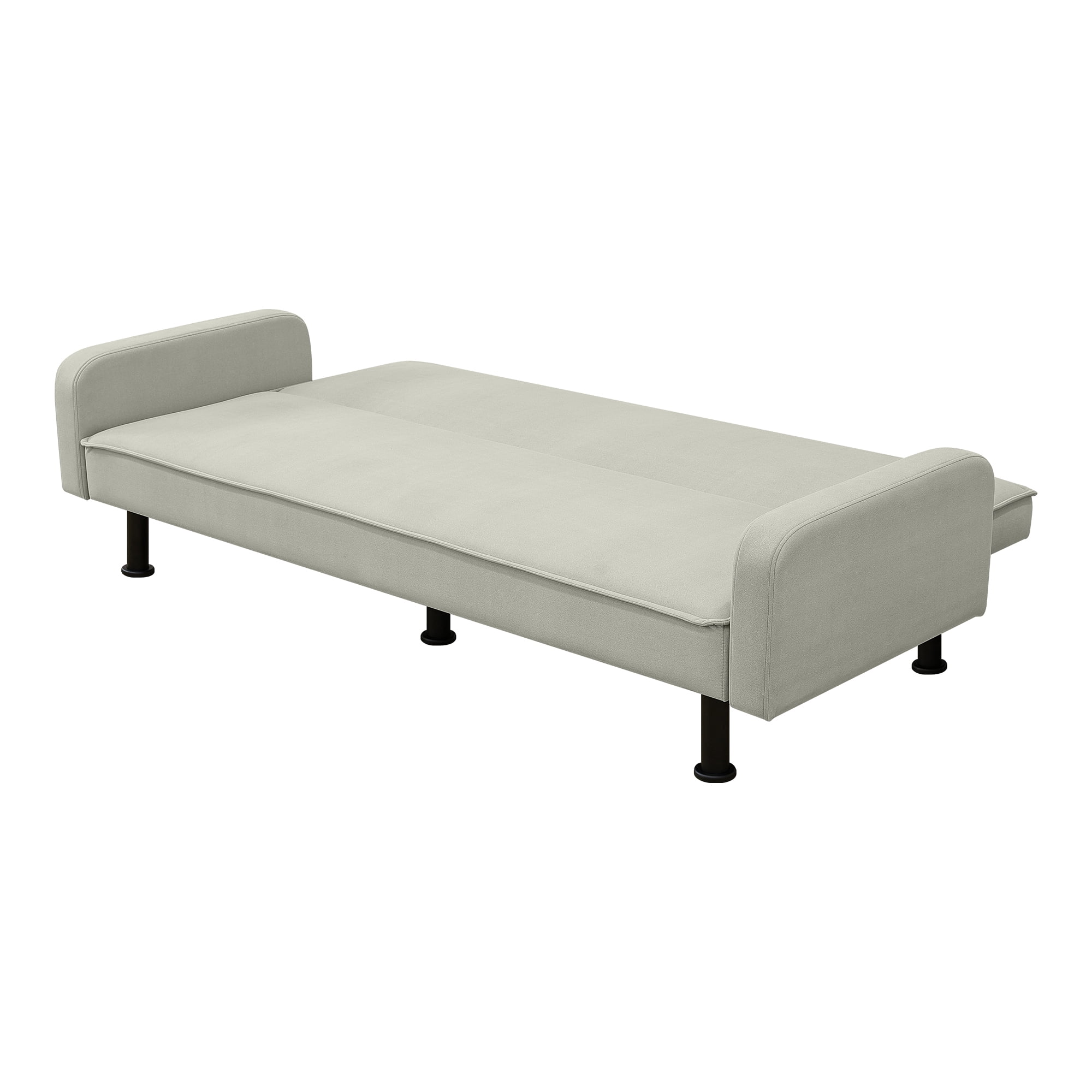 Kadyn Futon Sofa Bed, Convertible Futon for Living Room, Futon Sleeper Sofa, Light Grey Kadyn Futon Sofa Bed, Convertible Futon for Living Room, Futon Sleeper Sofa, Light Grey