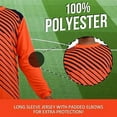 thumbnail image 4 of Vizari Arroyo Youth Soccer Goalkeeper Jersey for Youths | Shock Absorbing Long Sleeve Goalie Jersey for On & Off-Field Wear | Goalkeeper Costume with Moisture Wicking Technology for Comfort, 4 of 5