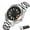 Rose, variant on 2022 New Men's Watches Steel Casual Fashion Quartz Watch clock Waterproof Leather Wristwatch Relogio Masculino P1063