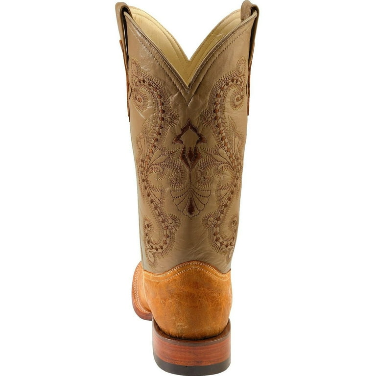 Ferrini Western Boots Womens Distress Kangaroo Antique Saddle