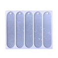 thumbnail image 1 of Marcador rectangular, moldes de silicona, moldes de resina holográfica, colgante de marcador, 1 of 5