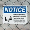 thumbnail image 5 of (2 Pack) Parental Or Guardian Supervision OSHA Notice Sign 18 Inch X 12 Inch Plastic Sign, Weather Resistant, UV Protected for Workplace, Business, and Construction Site, Made in the, 5 of 8