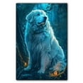 thumbnail image 3 of Great Pyrenees Dog Watercolor Art Poster - Great Pyrenees Dog Canvas Wall Art For Bedroom Decor - Bathroom Decor - Dog Wallpaper, 3 of 6