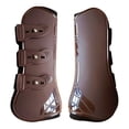 thumbnail image 2 of Botas de pata de caballo delanteras y traseras ajustables pars, protección de PU, envoltura para montar, pata de caballo Frente Marrón M Zulema Bota de tendón de caballo, 2 of 6