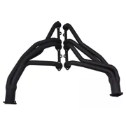 A-Team Performance Steel Headers - Compatible with SBC Chevy/GMC Truck 66-87 C10 C20 K10 K20 305 327 350 383 400 Black
