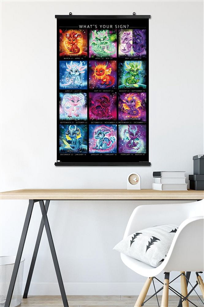 Sheena Pike - The Zodiacs Lil Dragonz Wall Poster, 22.375" x 34"