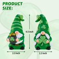 thumbnail image 3 of Gnomos decorativos para el Día de San Patricio KnomeKo, paquete de 2, 3 of 7