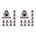 thumbnail image 2 of JShteea 12 Uds. Imanes Clips Fuertes para Nevera Clips Magnéticos Metal 38mm Ancho para Nevera, 2 of 7
