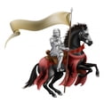 thumbnail image 2 of Knight Horse with Flag Wall Mural by Wallmonkeys Peel and Stick Graphic (36 in W x 35 in H) WM336925, 2 of 4