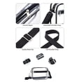 thumbnail image 5 of Stadium Approved Clear Crossbody Bag, PVC Transparent Shoulder Purse with Adjustable Strap, Waterproof Clear Bag for Concerts Sports Events( 9.84 x 2.36 x 9.06in), 5 of 5