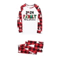 thumbnail image 2 of Pyjamas de Noël Assortis Tenues de Famille Assorties, Chemise à Carreaux Rouges Assortie Pyjamas de Noël, Célébrez les Fêtes en Harmonie, 2 of 3