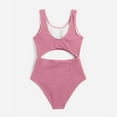 thumbnail image 4 of Kogui Girls One Piece Swimsuit (Red,8-9 Years), 4 of 5