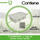 thumbnail image 4 of Charola Moderna rectangular para suculentas Smart Garden plástico PP Blanca, 4 of 6