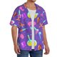 thumbnail image 2 of Fotbe Chemistry Tools Camisa Estampada de Manga Corta para Hombre, Casual de Verano, Estilo Playero, Sin Arrugas-3X-Large, 2 of 5